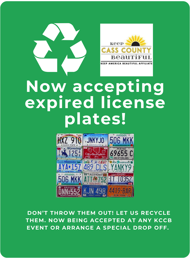 License plate recycling